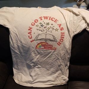 Reading rainbow t shirt